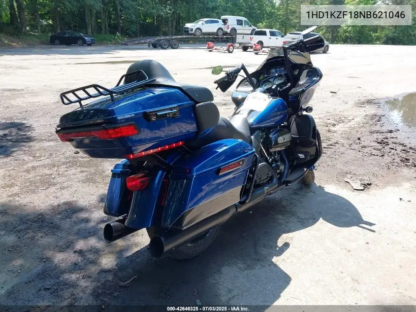 2022 Harley-Davidson Fltrk VIN: 1HD1KZF18NB621046 Lot: 42646325