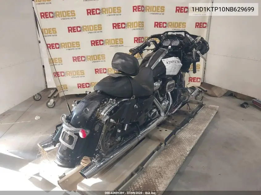 2022 Harley-Davidson Fltrxs VIN: 1HD1KTP10NB629699 Lot: 42691391