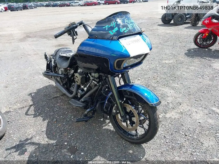 2022 Harley-Davidson Fltrxs VIN: 1HD1KTP10NB649838 Lot: 42709057