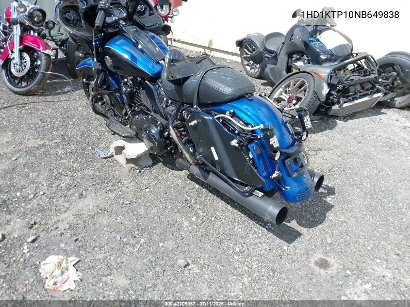 2022 Harley-Davidson Fltrxs VIN: 1HD1KTP10NB649838 Lot: 42709057