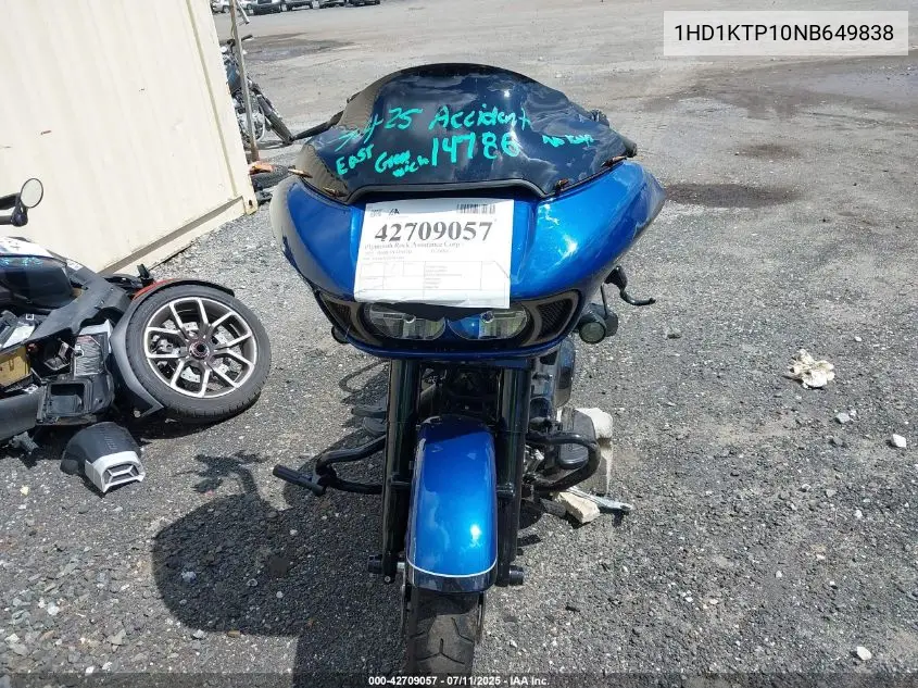 2022 Harley-Davidson Fltrxs VIN: 1HD1KTP10NB649838 Lot: 42709057