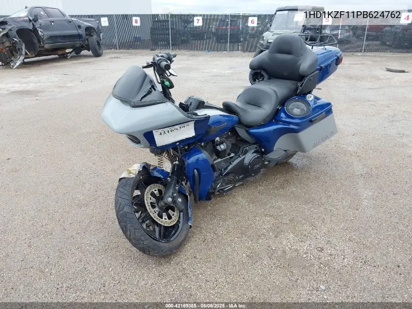 2023 Harley-Davidson Fltrk VIN: 1HD1KZF11PB624762 Lot: 42169385