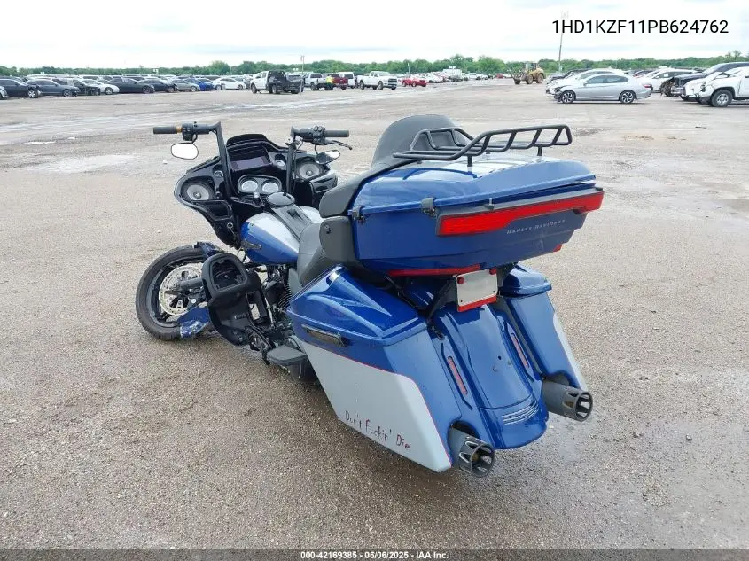 2023 Harley-Davidson Fltrk VIN: 1HD1KZF11PB624762 Lot: 42169385