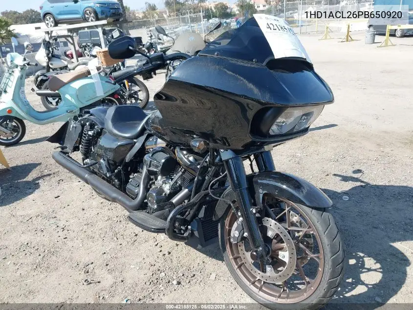 2023 Harley-Davidson Fltrxst VIN: 1HD1ACL26PB650920 Lot: 42185125