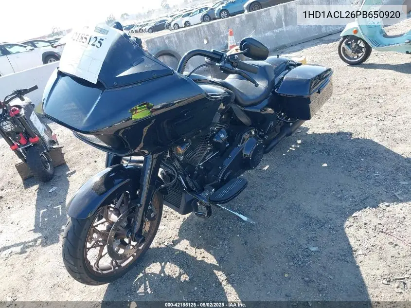 2023 Harley-Davidson Fltrxst VIN: 1HD1ACL26PB650920 Lot: 42185125