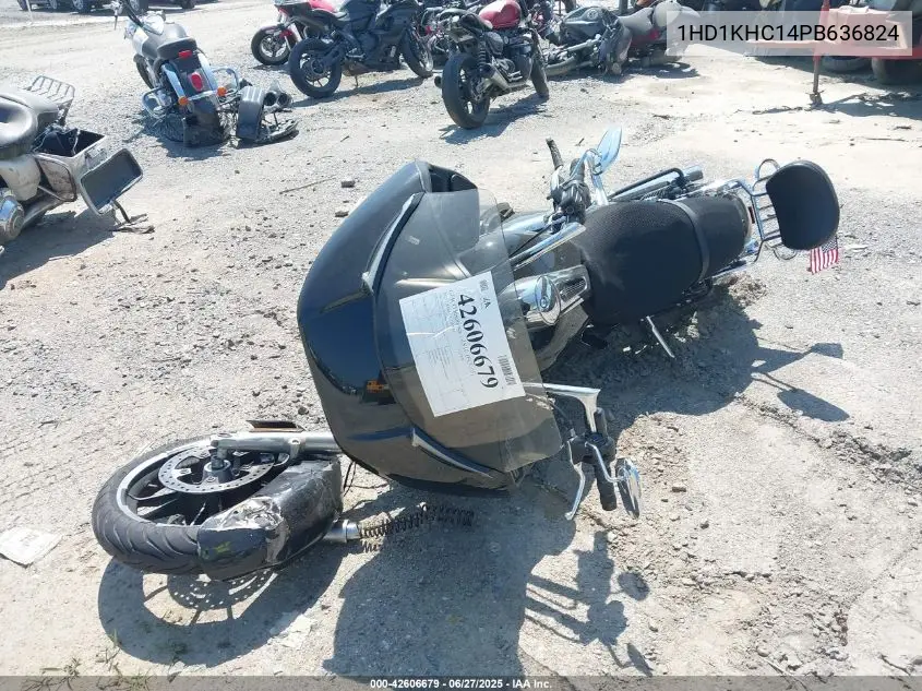 2023 Harley-Davidson Fltrx VIN: 1HD1KHC14PB636824 Lot: 42606679
