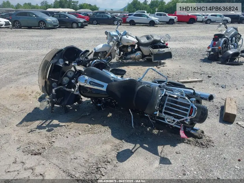 2023 Harley-Davidson Fltrx VIN: 1HD1KHC14PB636824 Lot: 42606679