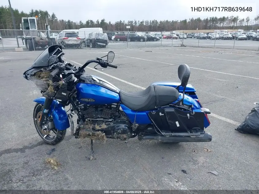 2024 Harley-Davidson Fltrx VIN: 1HD1KH717RB639648 Lot: 41954606