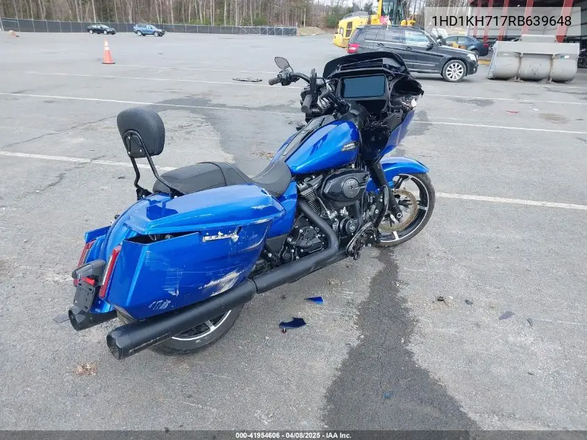 2024 Harley-Davidson Fltrx VIN: 1HD1KH717RB639648 Lot: 41954606