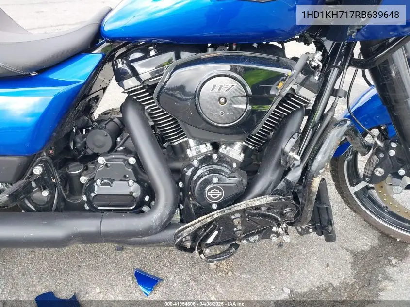 2024 Harley-Davidson Fltrx VIN: 1HD1KH717RB639648 Lot: 41954606