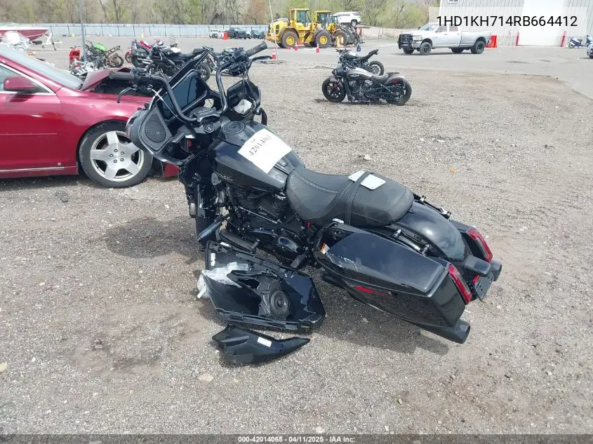 2024 Harley-Davidson Fltrx VIN: 1HD1KH714RB664412 Lot: 42014065