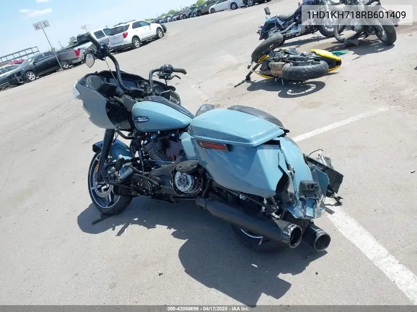 2024 Harley-Davidson Fltrx VIN: 1HD1KH718RB601409 Lot: 42068696