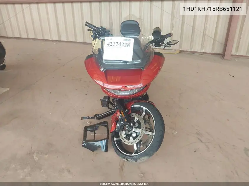 2024 Harley-Davidson Fltrx VIN: 1HD1KH715RB651121 Lot: 42174228