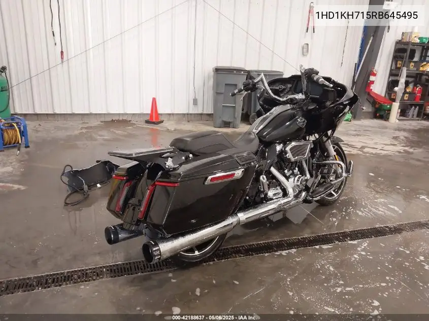 2024 Harley-Davidson Fltrx VIN: 1HD1KH715RB645495 Lot: 42188637