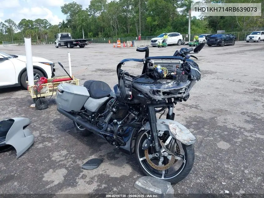 2024 Harley-Davidson Fltrx VIN: 1HD1KH714RB639073 Lot: 42197728