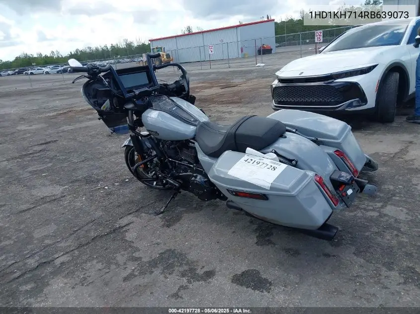 2024 Harley-Davidson Fltrx VIN: 1HD1KH714RB639073 Lot: 42197728