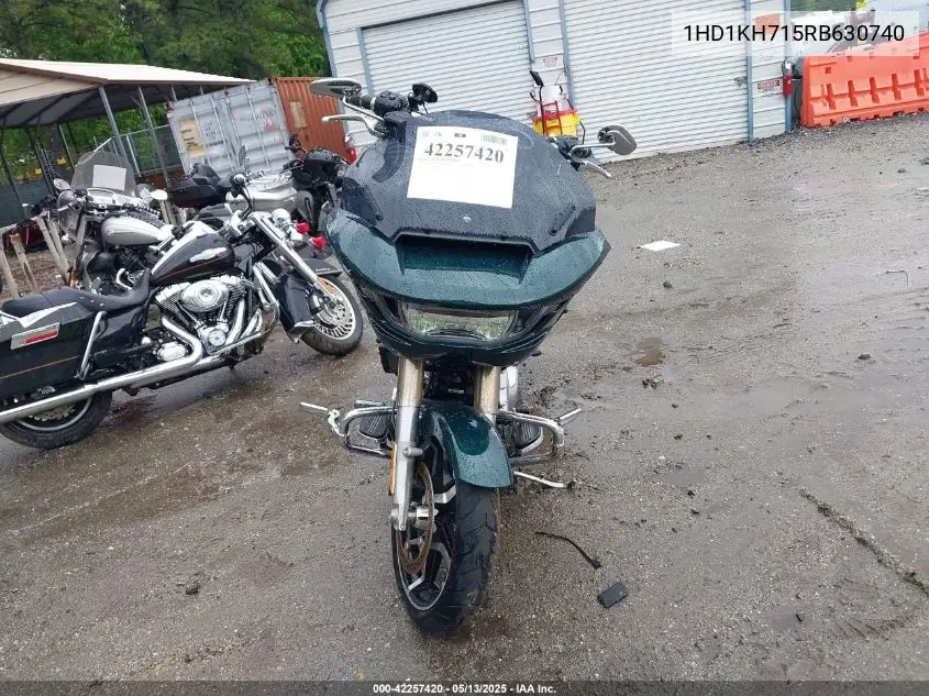 2024 Harley-Davidson Fltrx VIN: 1HD1KH715RB630740 Lot: 42257420