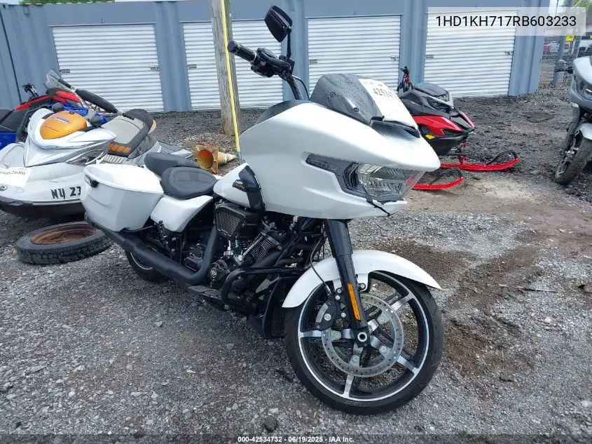 2024 Harley-Davidson Fltrx VIN: 1HD1KH717RB603233 Lot: 42534732