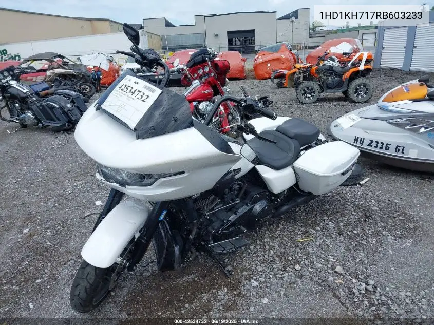2024 Harley-Davidson Fltrx VIN: 1HD1KH717RB603233 Lot: 42534732