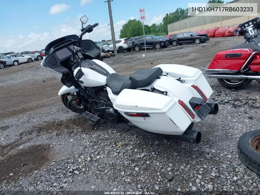 2024 Harley-Davidson Fltrx VIN: 1HD1KH717RB603233 Lot: 42534732