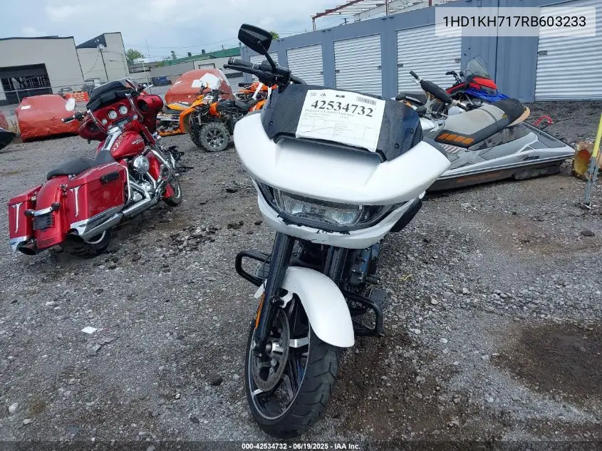 2024 Harley-Davidson Fltrx VIN: 1HD1KH717RB603233 Lot: 42534732