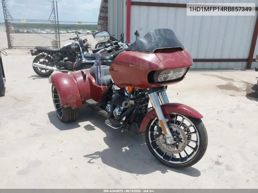 2024 Harley-Davidson Fltrt VIN: 1HD1MFP14RB857349 Lot: 42543575