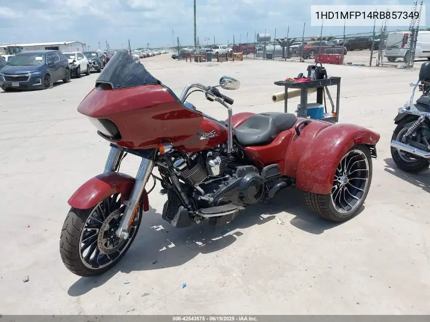 2024 Harley-Davidson Fltrt VIN: 1HD1MFP14RB857349 Lot: 42543575