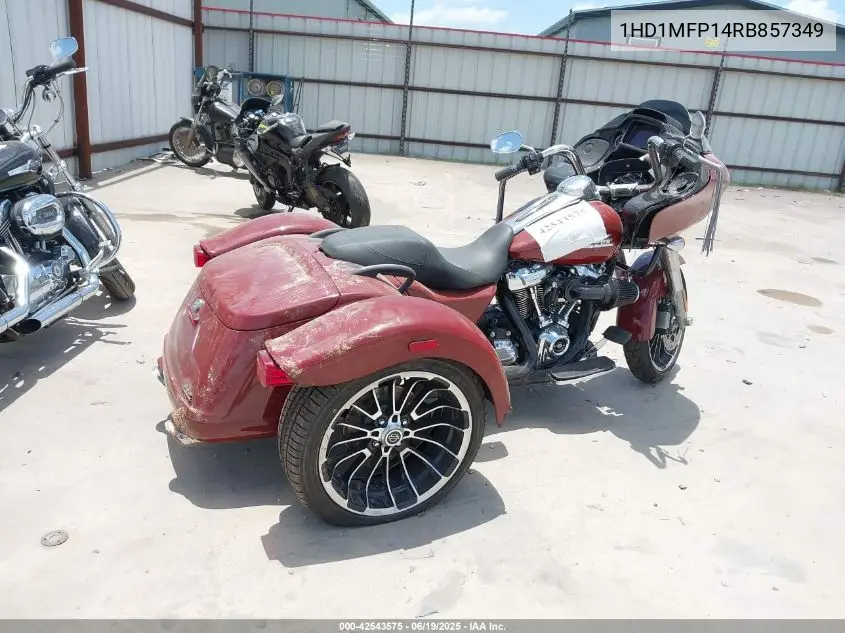 2024 Harley-Davidson Fltrt VIN: 1HD1MFP14RB857349 Lot: 42543575