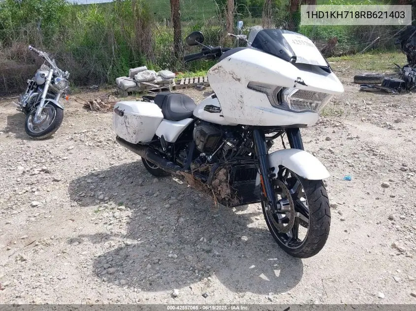 2024 Harley-Davidson Fltrx VIN: 1HD1KH718RB621403 Lot: 42557065