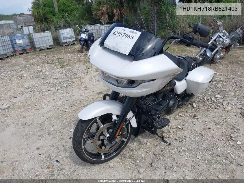 2024 Harley-Davidson Fltrx VIN: 1HD1KH718RB621403 Lot: 42557065