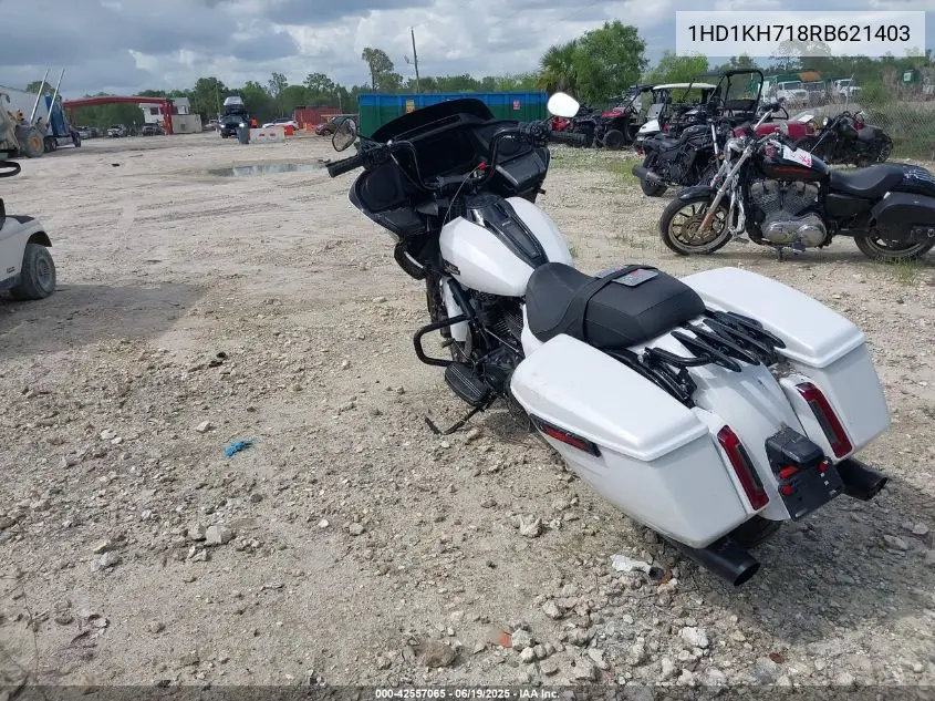 2024 Harley-Davidson Fltrx VIN: 1HD1KH718RB621403 Lot: 42557065
