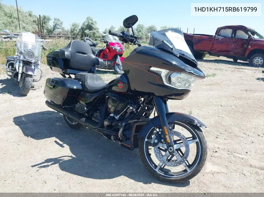 2024 Harley-Davidson Fltrx VIN: 1HD1KH715RB619799 Lot: 42557144