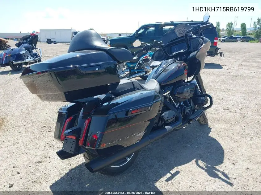 2024 Harley-Davidson Fltrx VIN: 1HD1KH715RB619799 Lot: 42557144