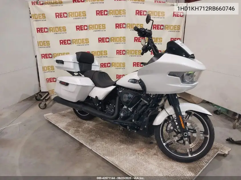 2024 Harley-Davidson Fltrx VIN: 1HD1KH712RB660746 Lot: 42571144