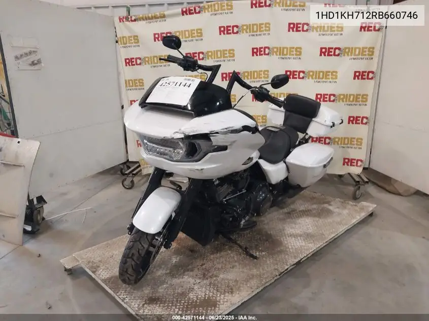 2024 Harley-Davidson Fltrx VIN: 1HD1KH712RB660746 Lot: 42571144