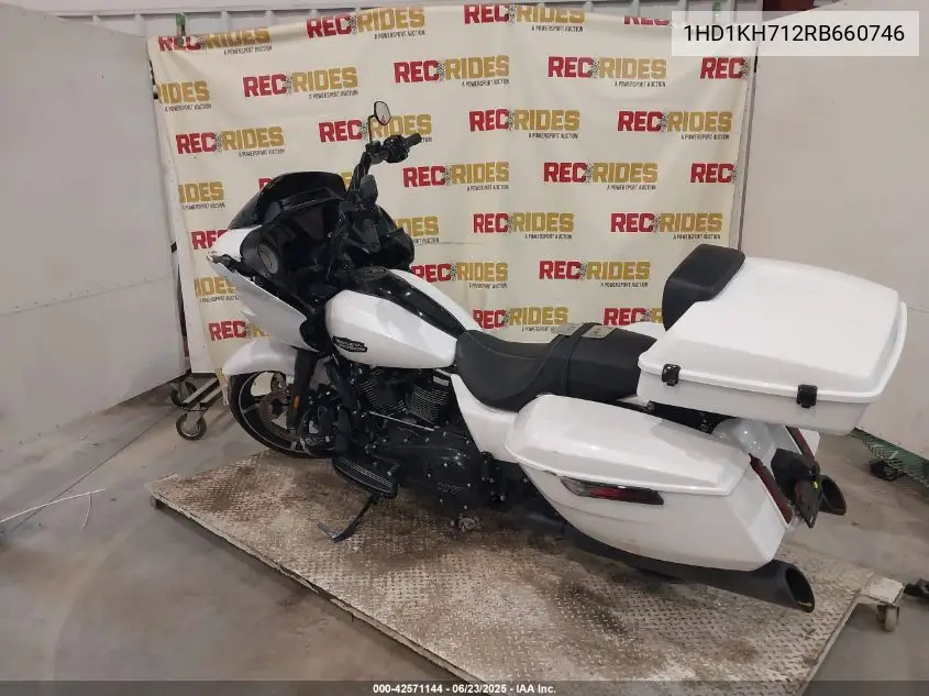 2024 Harley-Davidson Fltrx VIN: 1HD1KH712RB660746 Lot: 42571144