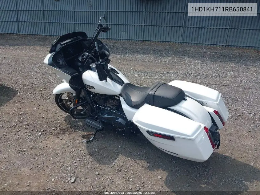 2024 Harley-Davidson Fltrx VIN: 1HD1KH711RB650841 Lot: 42627003