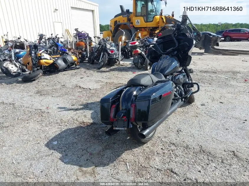 2024 Harley-Davidson Fltrx VIN: 1HD1KH716RB641360 Lot: 42694729