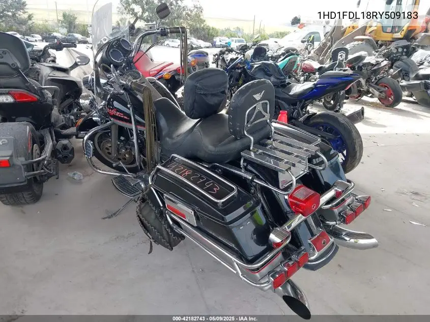 1994 Harley-Davidson Flhr VIN: 1HD1FDL18RY509183 Lot: 42182743