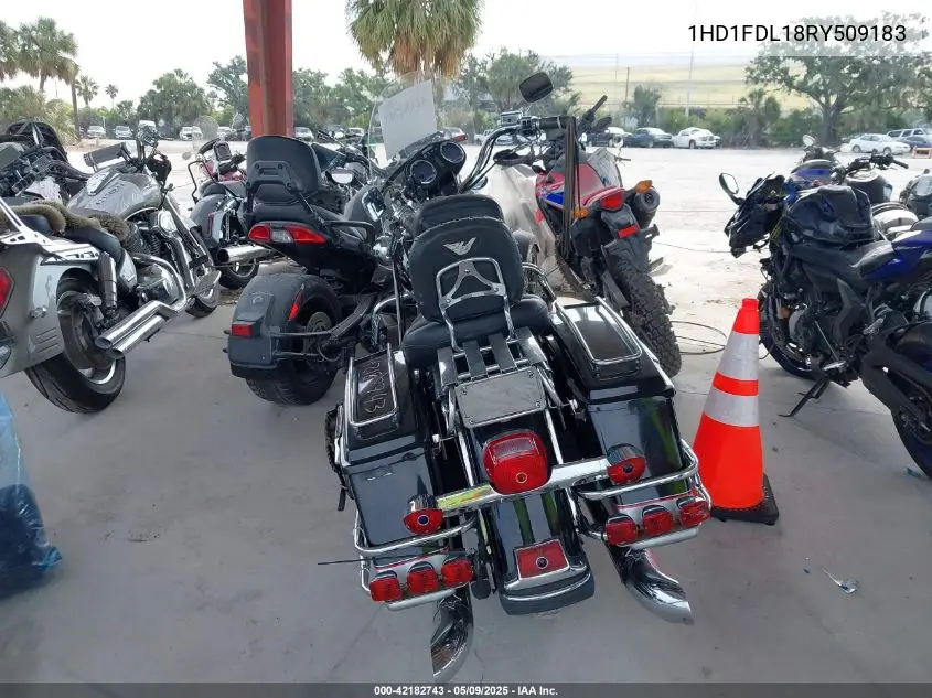 1994 Harley-Davidson Flhr VIN: 1HD1FDL18RY509183 Lot: 42182743