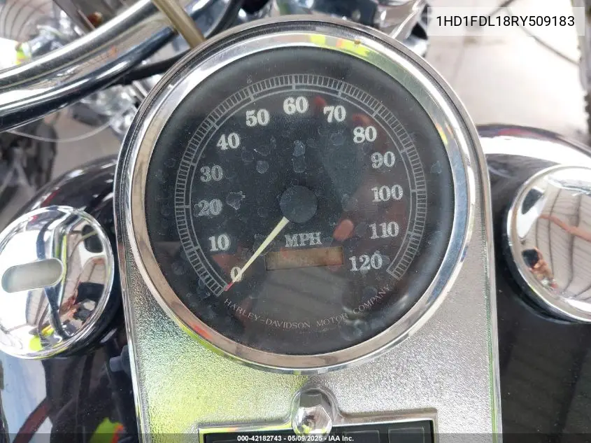 1994 Harley-Davidson Flhr VIN: 1HD1FDL18RY509183 Lot: 42182743