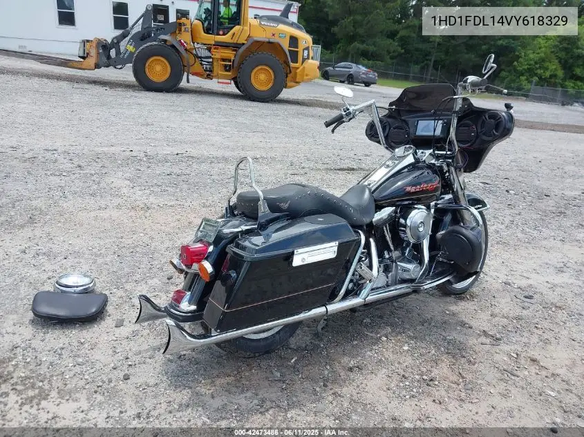 1997 Harley-Davidson Flhr VIN: 1HD1FDL14VY618329 Lot: 42473486
