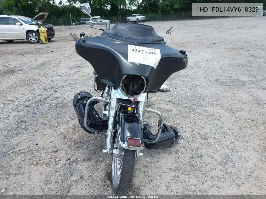 1997 Harley-Davidson Flhr VIN: 1HD1FDL14VY618329 Lot: 42473486