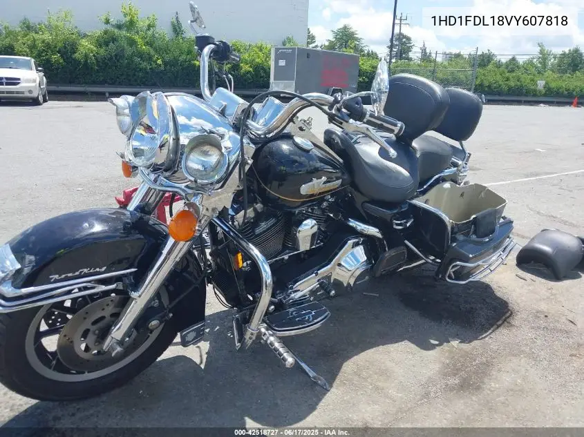 1997 Harley-Davidson Flhr VIN: 1HD1FDL18VY607818 Lot: 42518727