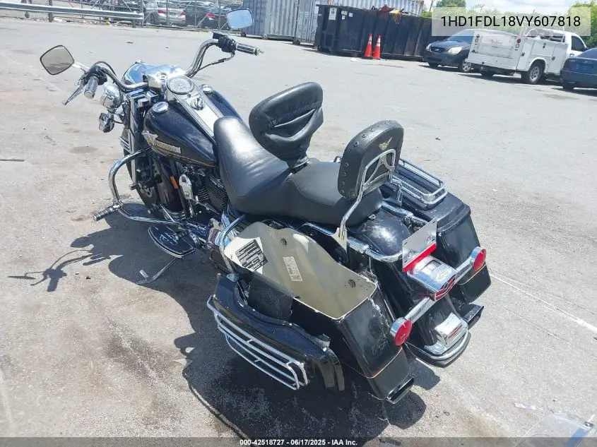 1997 Harley-Davidson Flhr VIN: 1HD1FDL18VY607818 Lot: 42518727