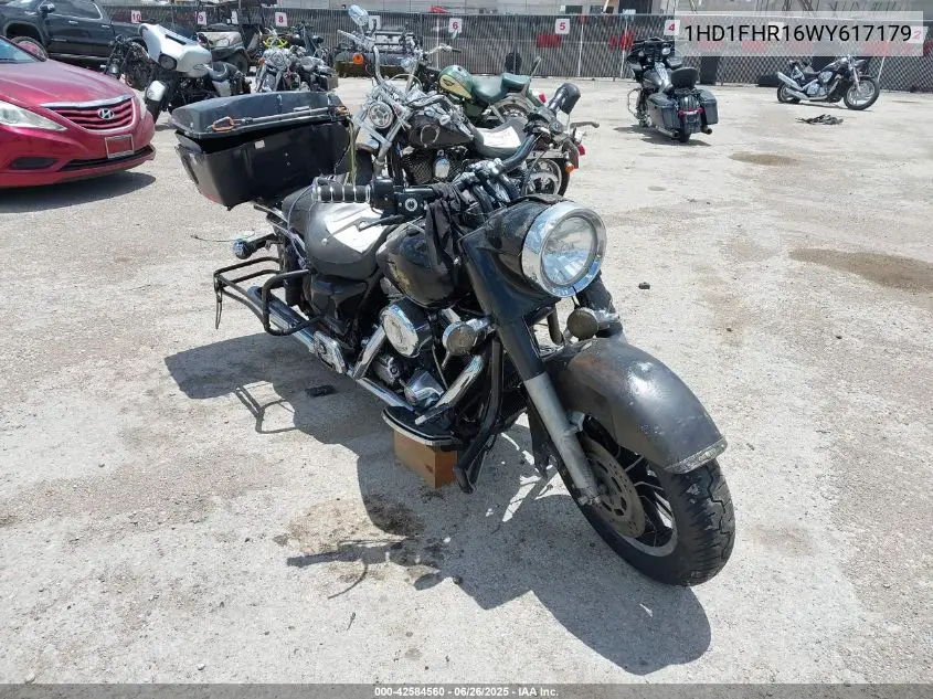 1998 Harley-Davidson Flhpi VIN: 1HD1FHR16WY617179 Lot: 42584560
