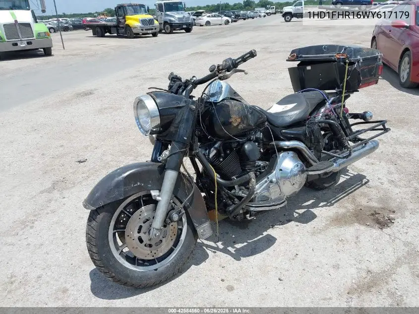 1998 Harley-Davidson Flhpi VIN: 1HD1FHR16WY617179 Lot: 42584560
