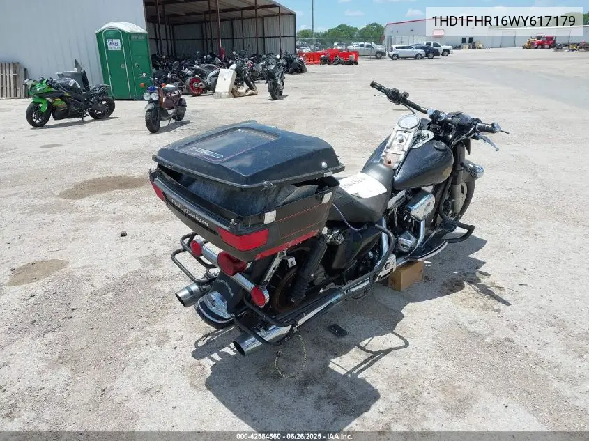 1998 Harley-Davidson Flhpi VIN: 1HD1FHR16WY617179 Lot: 42584560