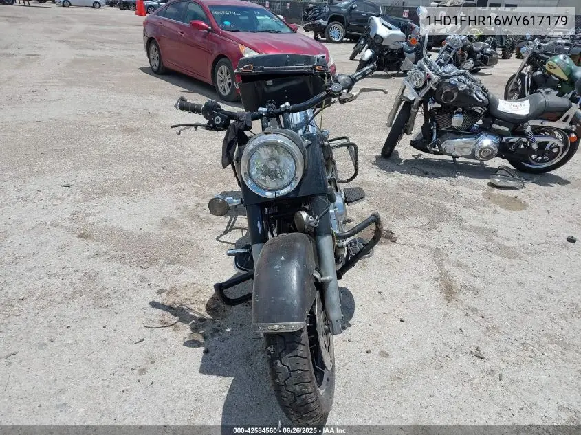 1998 Harley-Davidson Flhpi VIN: 1HD1FHR16WY617179 Lot: 42584560