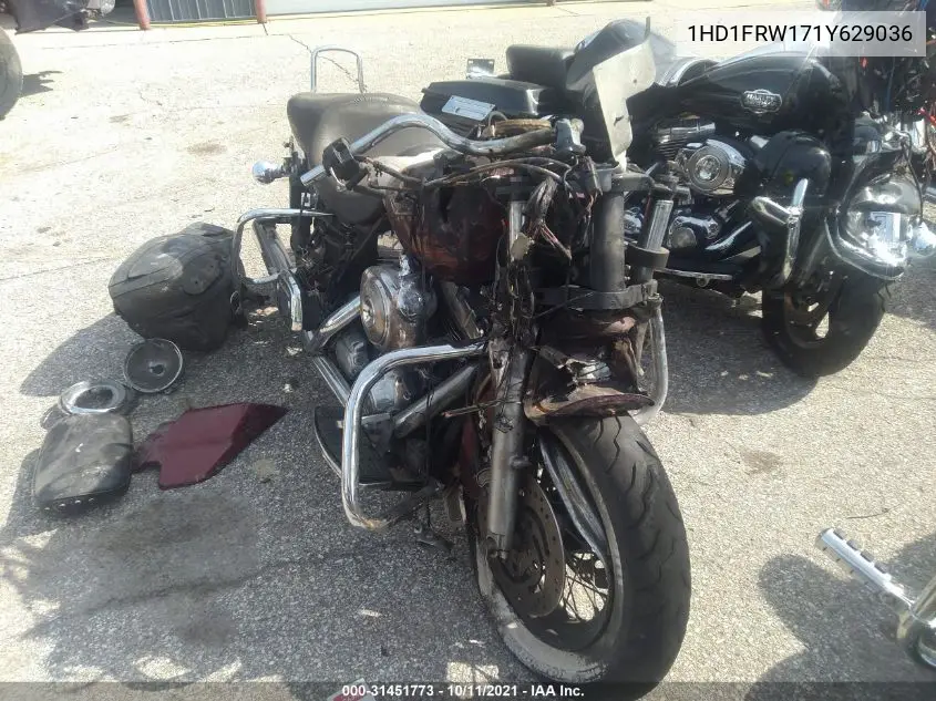 2001 Harley-Davidson Flhrci VIN: 1HD1FRW171Y629036 Lot: 31451773